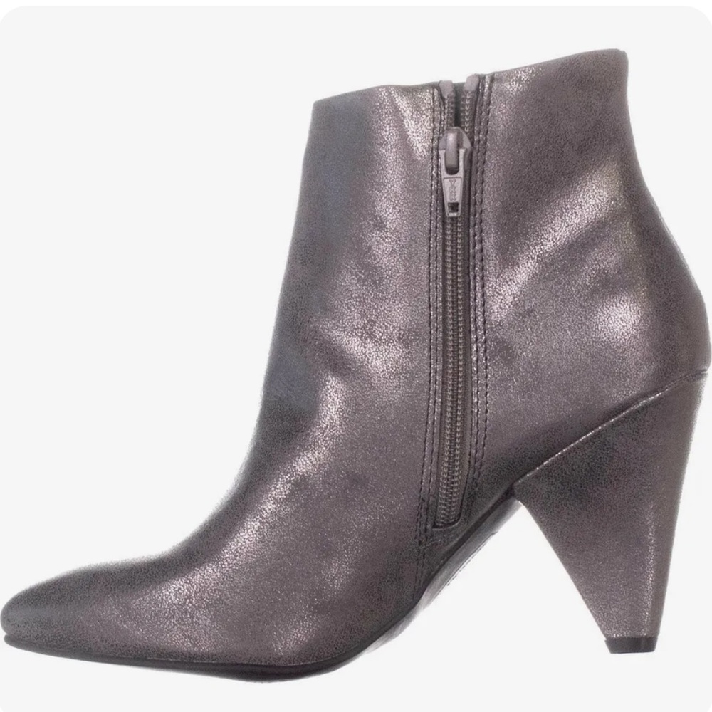 NWT Seven Dials Womens Calzada Metallic Boot Bootie Shoes 10M